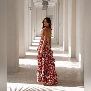 Anne Louise Boutique Monaco Rose Maxi Dress